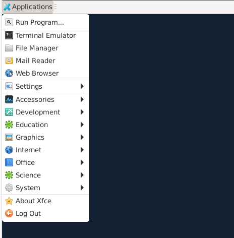 Desktop environment