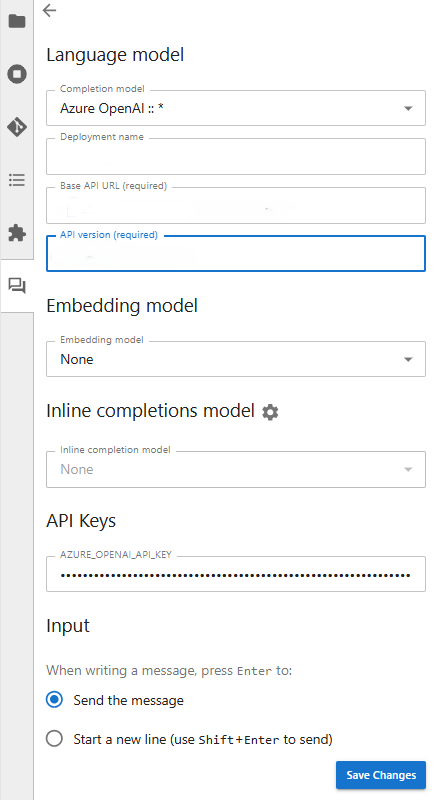Server options