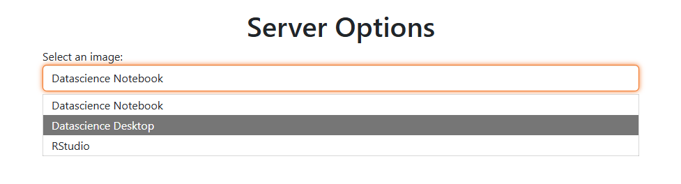 Server options